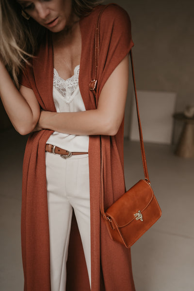 Davanti handbag I Camel