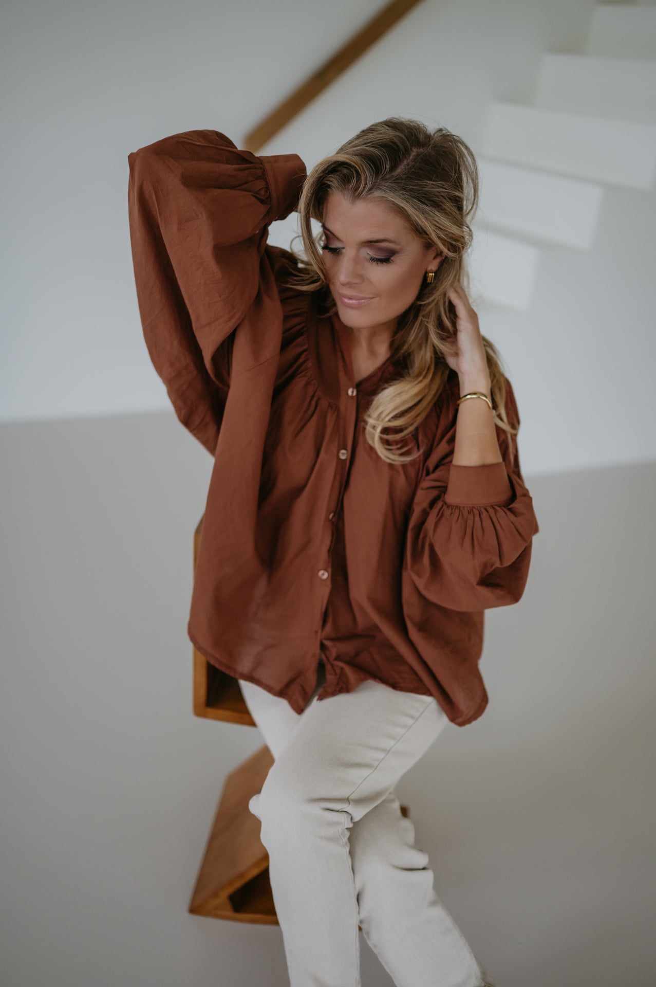 Addio blouse I Terracotta - Wild Souls by JV® - Blouses