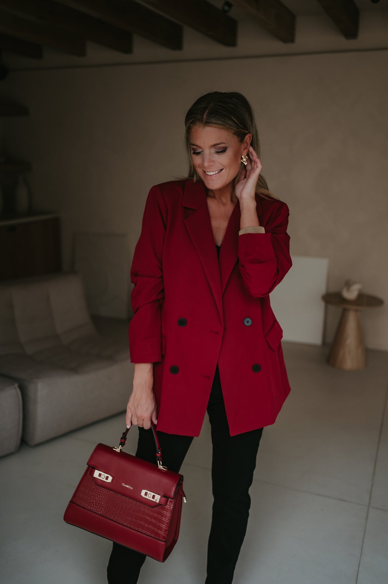 Adesso blazer I Bordeaux - Wild Souls by JV® - Blazers