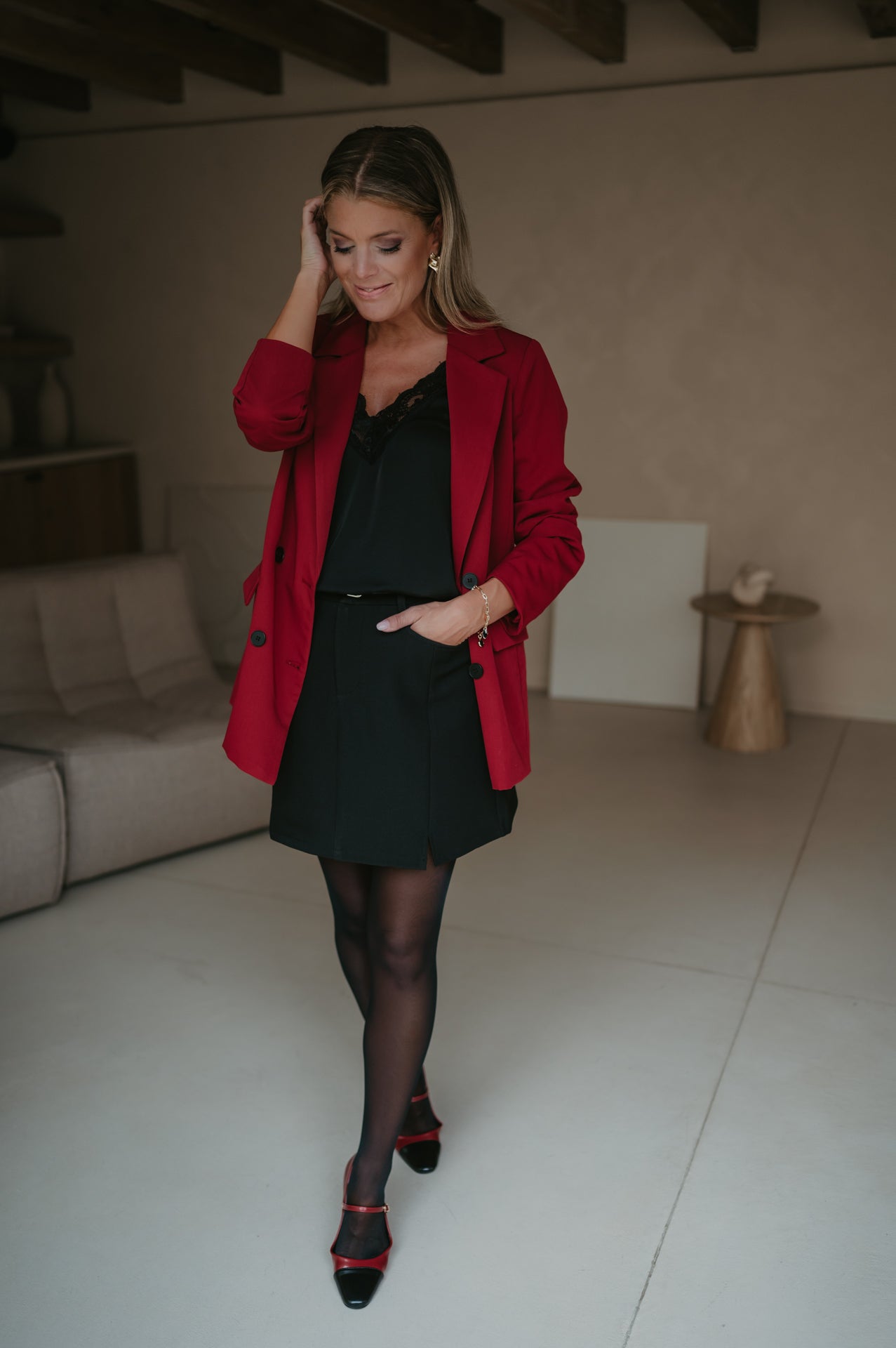 Adesso blazer I Bordeaux - Wild Souls by JV® - Blazers