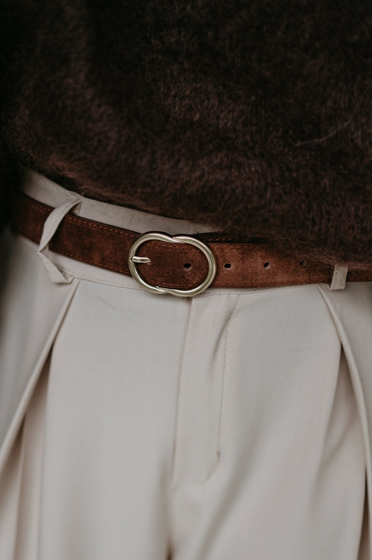 Agile belt I Chocolate Brown - Wild Souls by JV® - Belts