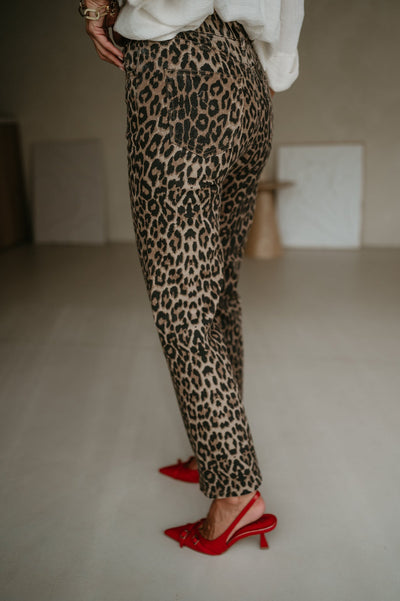 Aleda jeans I Leopard - Wild Souls by JV® - Jeans