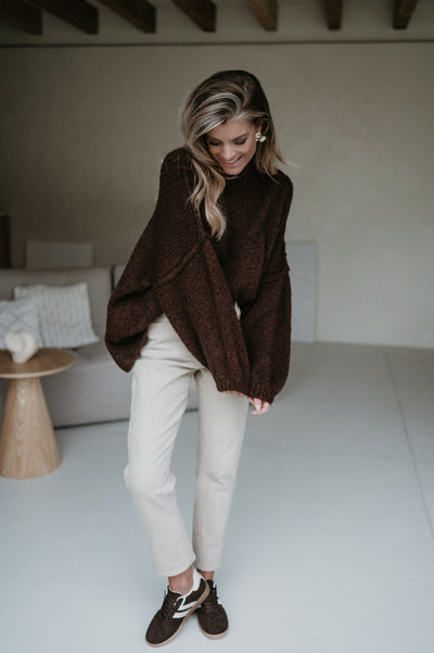 Arte knit I Chocolate Brown - Wild Souls by JV® - Knits