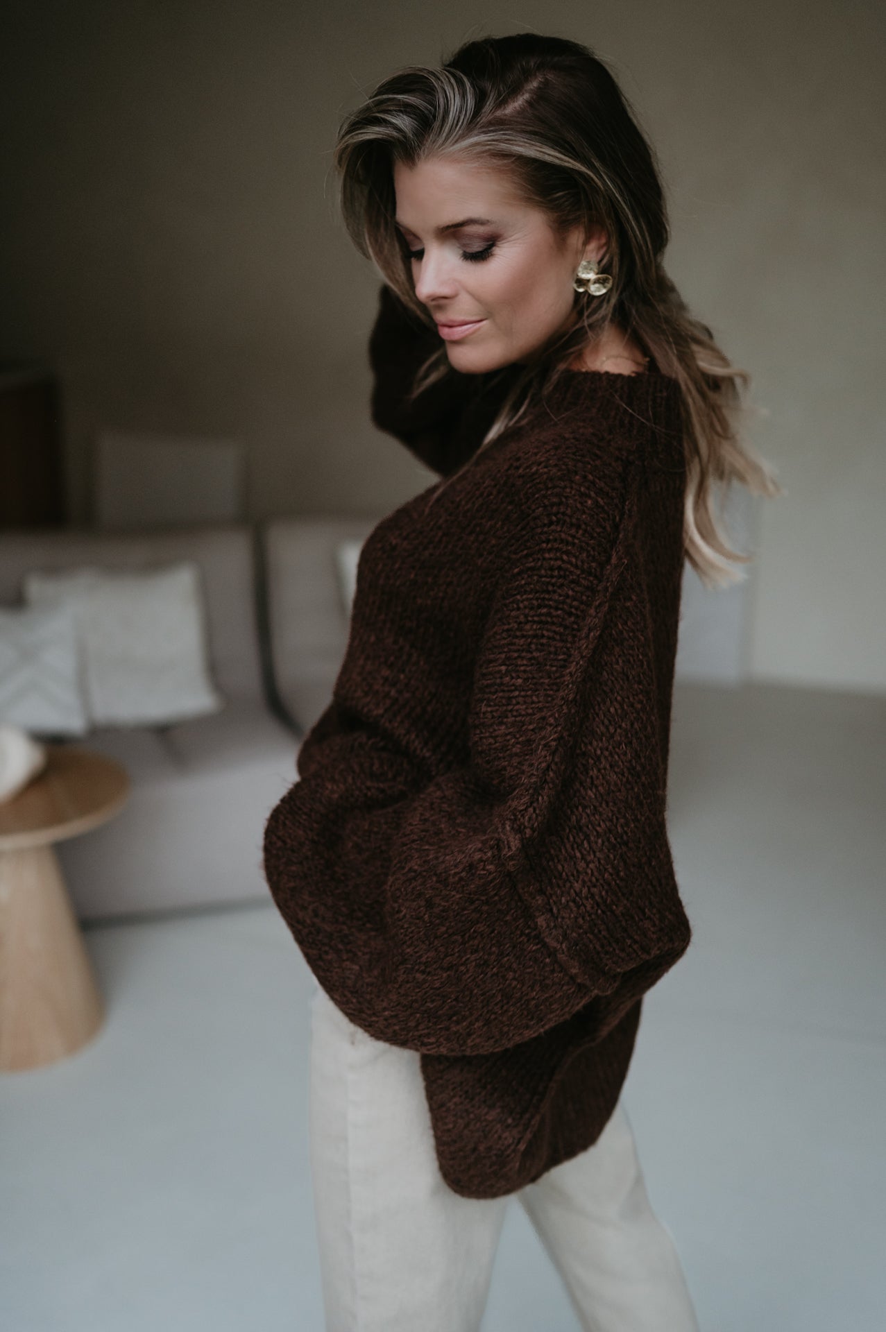 Arte knit I Chocolate Brown - Wild Souls by JV® - Knits