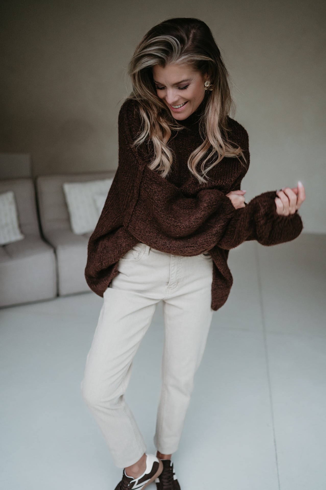 Arte knit I Chocolate Brown - Wild Souls by JV® - Knits