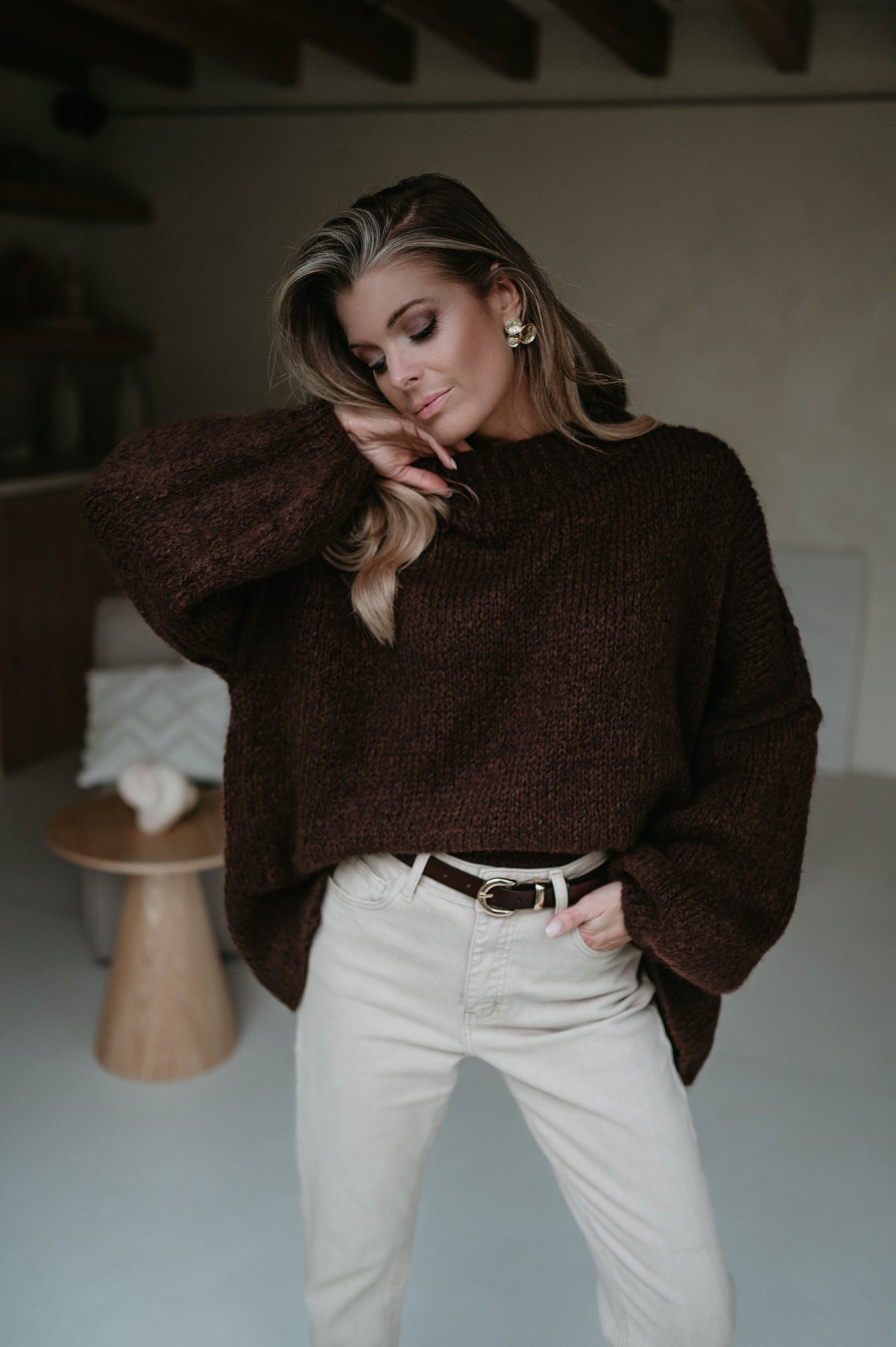 Arte knit I Chocolate Brown - Wild Souls by JV® - Knits