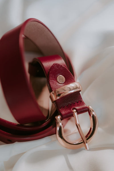 Asilo belt I Bordeaux - Wild Souls by JV® - Belts