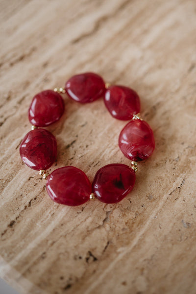 Balena bracelet I Bordeaux - Wild Souls by JV® - Bracelets