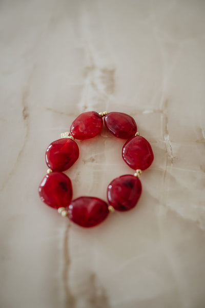 Balena bracelet I Bordeaux - Wild Souls by JV® - Bracelets