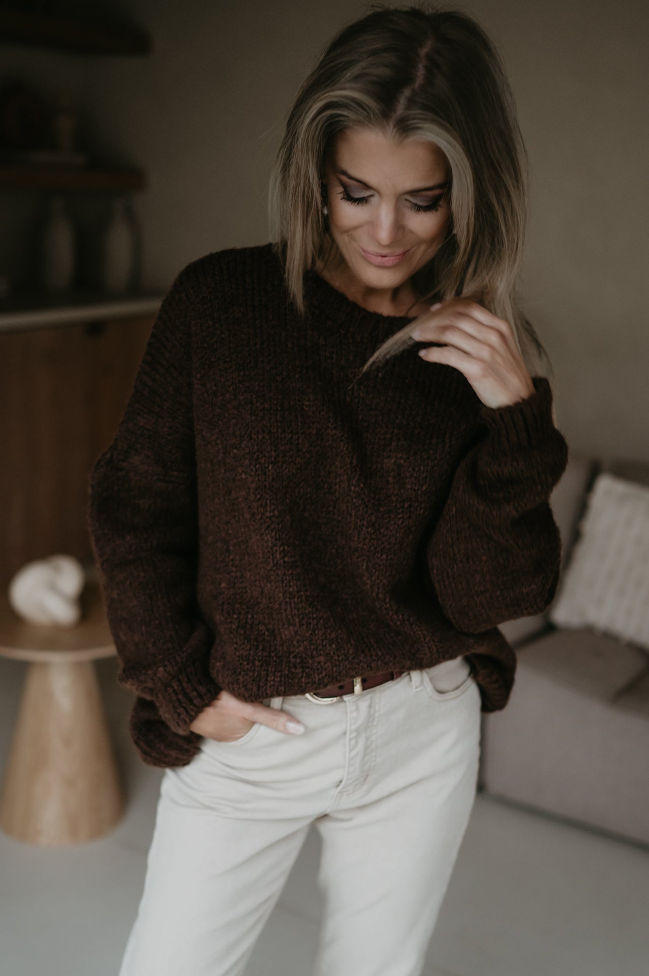 Breya knit I Brown - Wild Souls by JV® - Knits