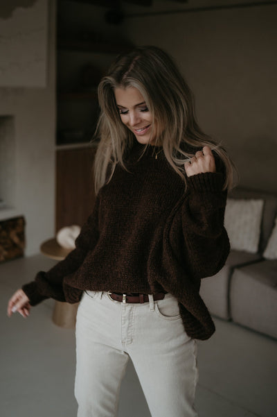 Breya knit I Brown - Wild Souls by JV® - Knits