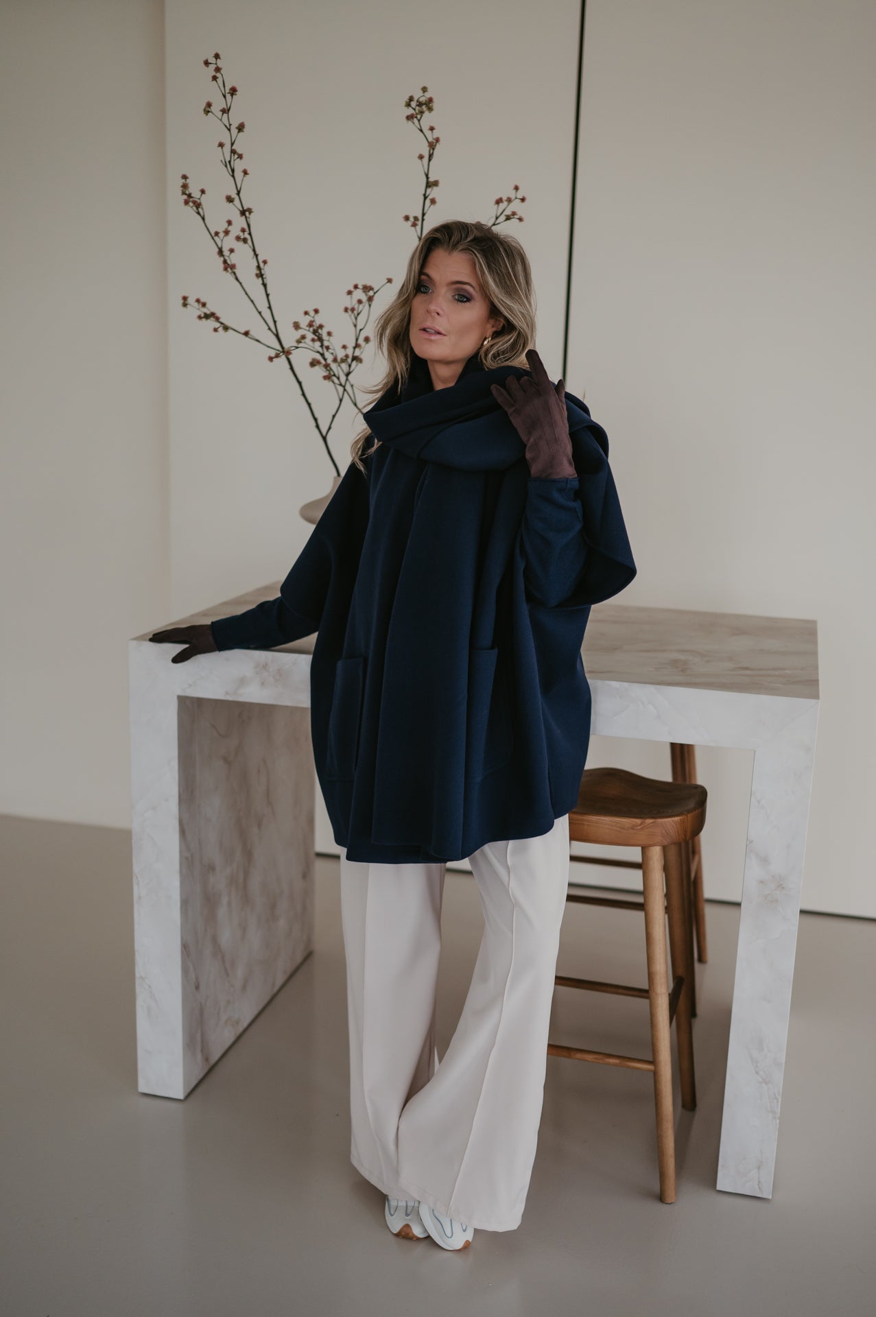 Campeggio cape I Dark Blue - Wild Souls by JV® - Capes