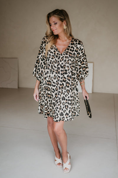 Ceriolo dress I Leopard - Wild Souls by JV® - Dresses