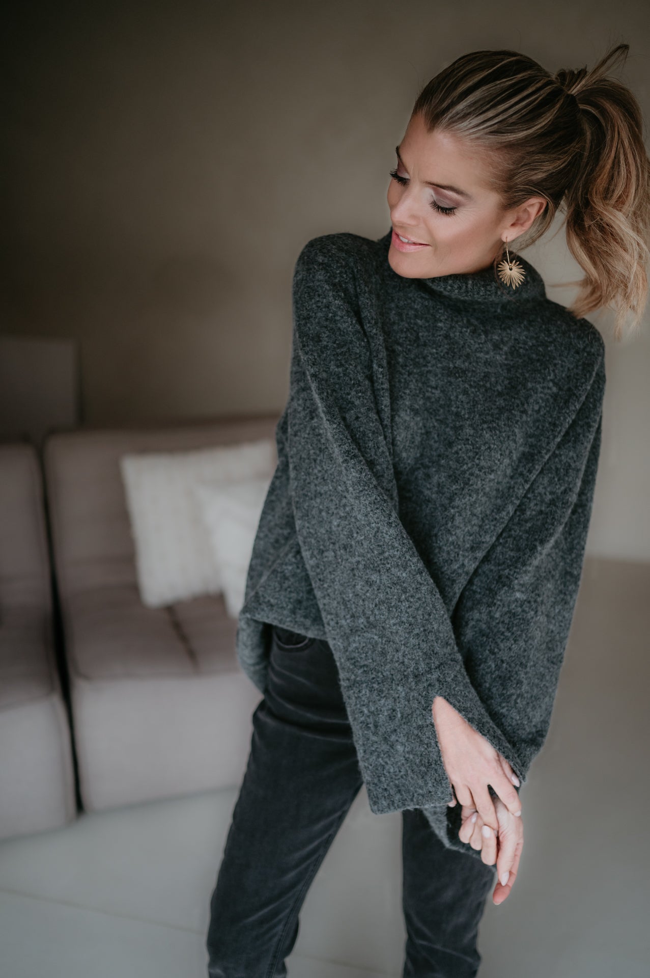 Cetriolo knit I Grey - Wild Souls by JV® - Knits