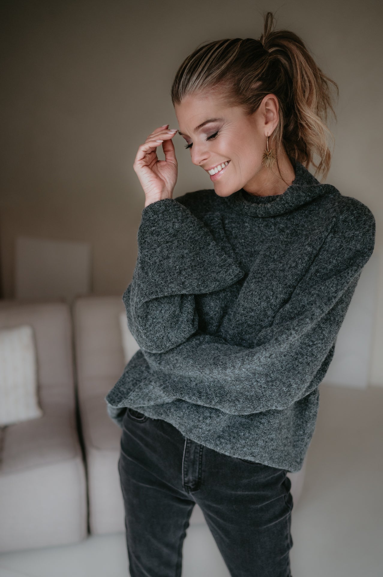 Cetriolo knit I Grey - Wild Souls by JV® - Knits