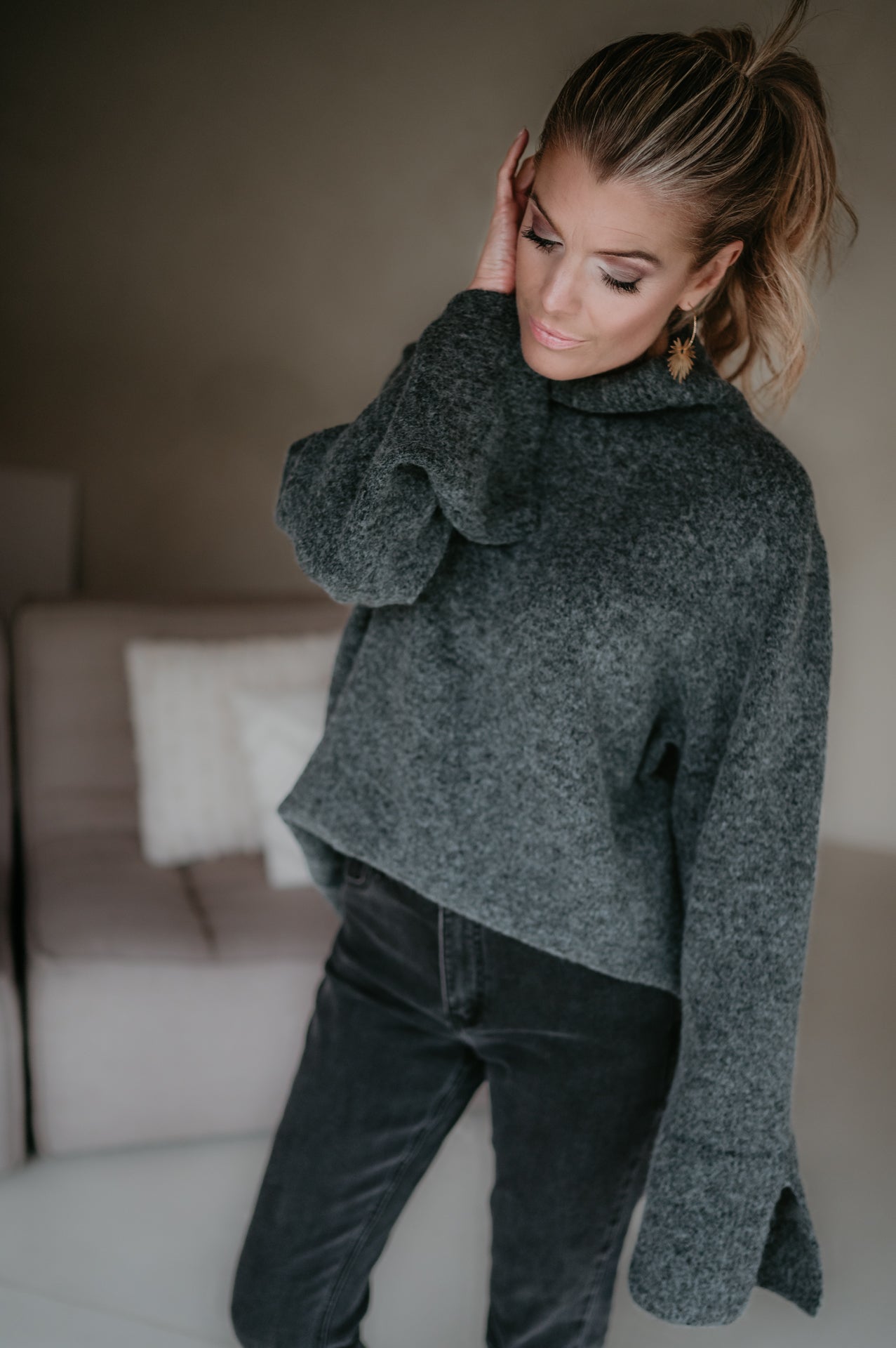 Cetriolo knit I Grey - Wild Souls by JV® - Knits