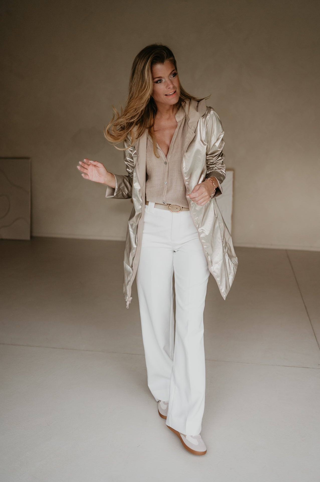 Chiamo jacket I Beige - Wild Souls by JV® - Jackets