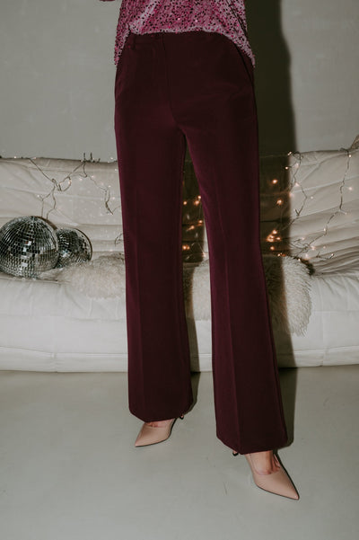 Comodo trousers I Burgundy - Wild Souls by JV® - Trousers