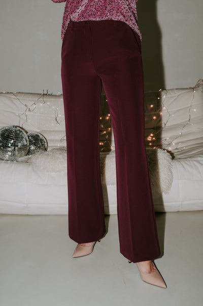 Comodo trousers I Burgundy - Wild Souls by JV® - Trousers