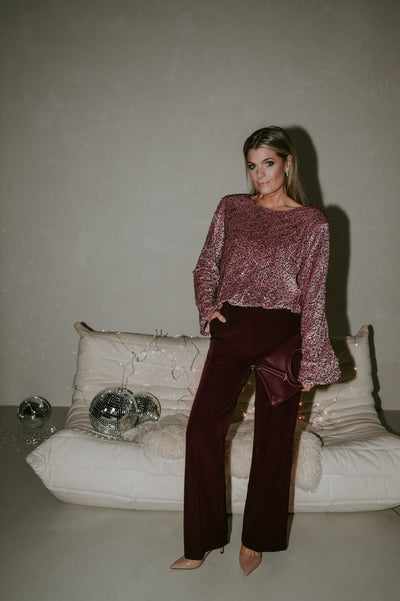 Comodo trousers I Burgundy - Wild Souls by JV® - Trousers