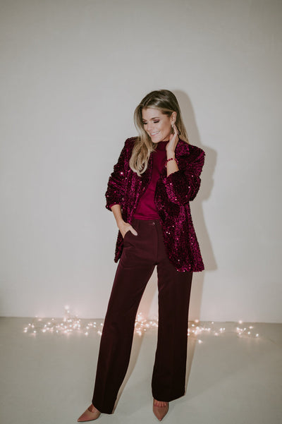 Comodo trousers I Burgundy - Wild Souls by JV® - Trousers