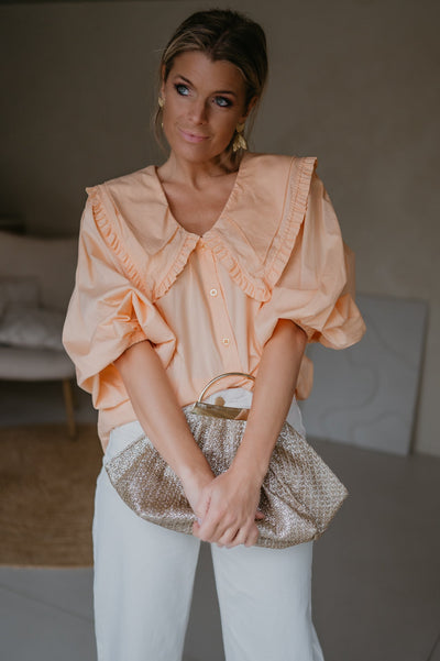 Cortese blouse I Peach - Wild Souls by JV® - Blouses