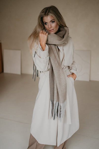 Cozza scarf I Taupe - Wild Souls by JV® - Scarfs