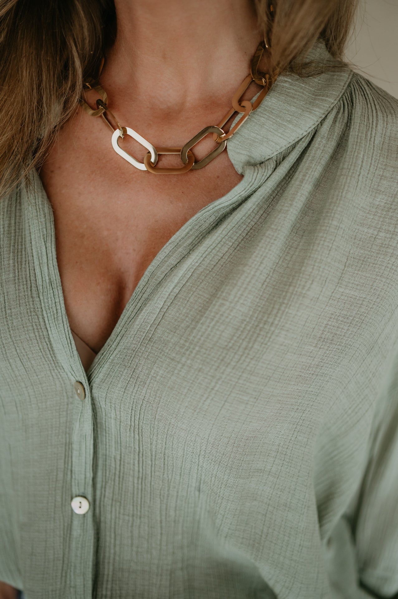 Crisane necklace I Gold - Wild Souls by JV® - Necklaces