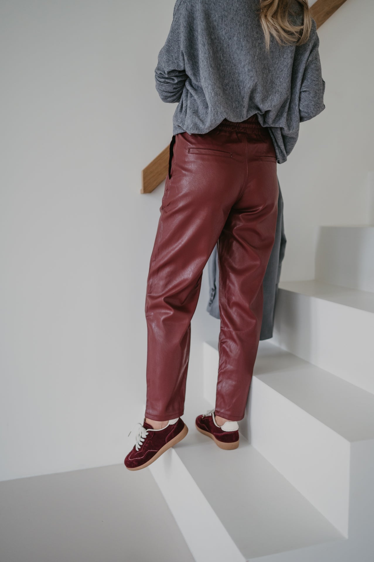 Crudo trousers I Bordeaux - Wild Souls by JV® - Trousers