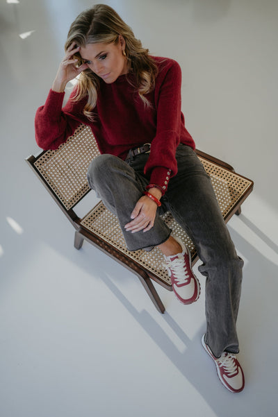 Dentro knit I Bordeaux - Wild Souls by JV® - Knits