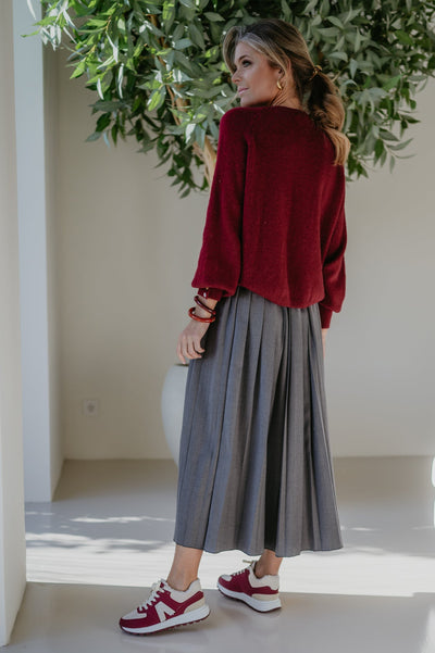 Dentro knit I Bordeaux - Wild Souls by JV® - Knits