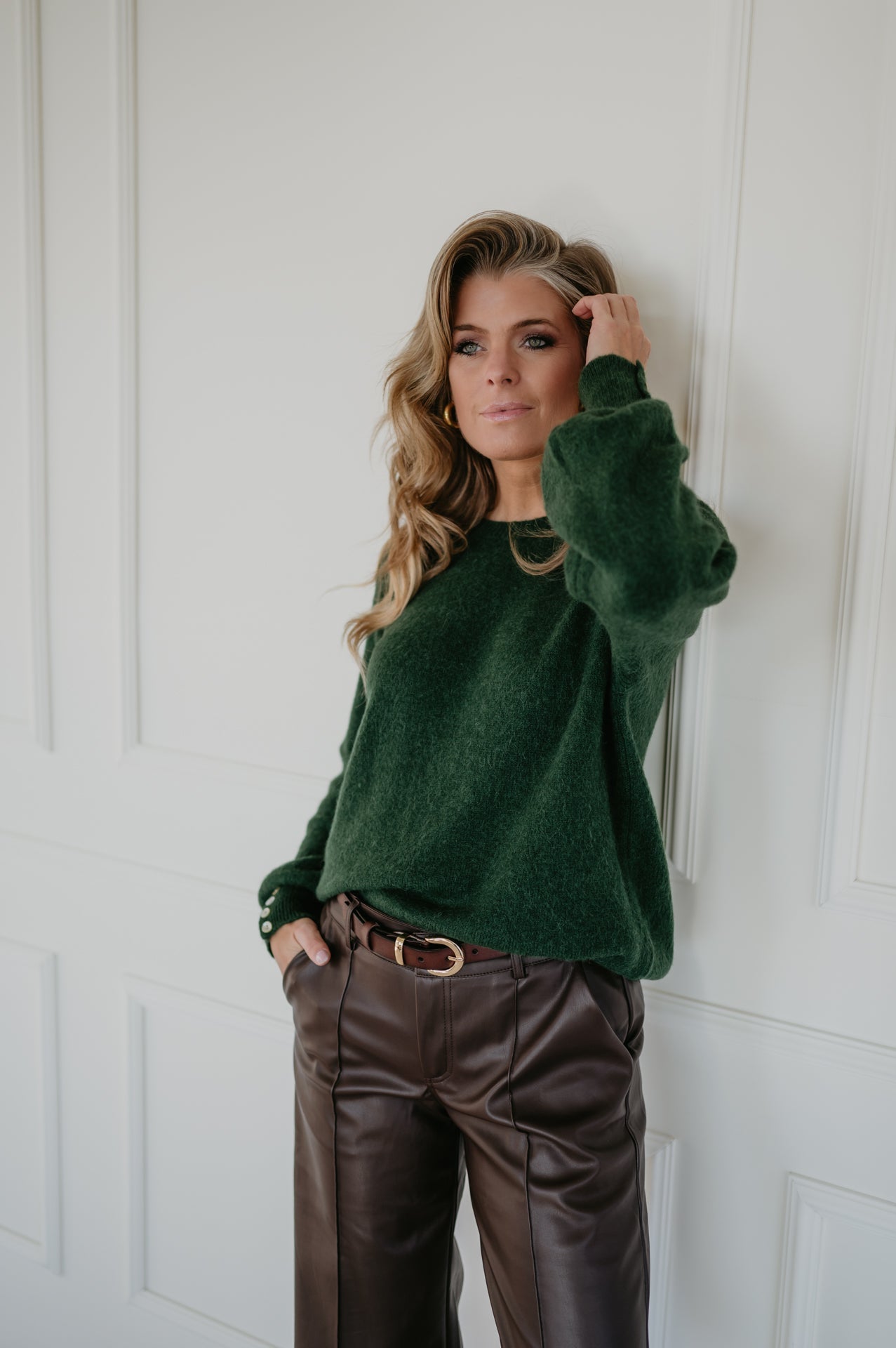 Dentro knit I Emerald Green - Wild Souls by JV® - Knits