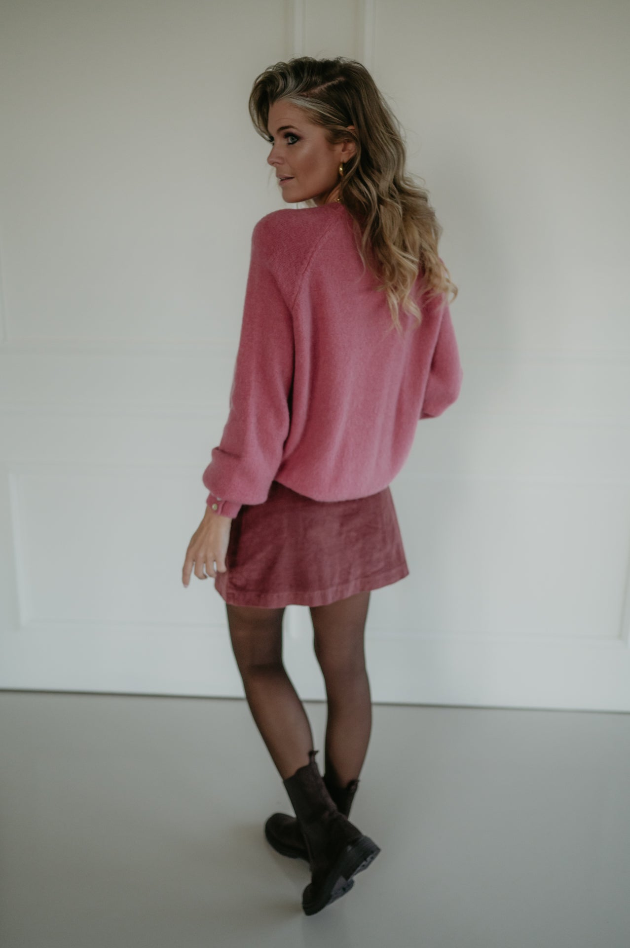 Dentro knit I Old Rose - Wild Souls by JV® - Knits