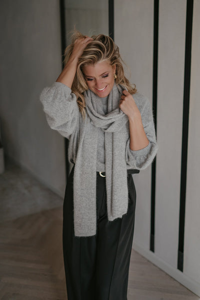 Dolente scarf I Grey - Wild Souls by JV® - Scarfs