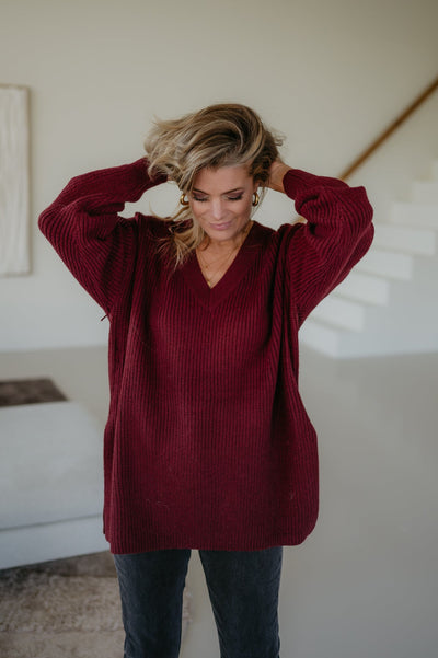 Donnola knit I Bordeaux - Wild Souls by JV® - Knits