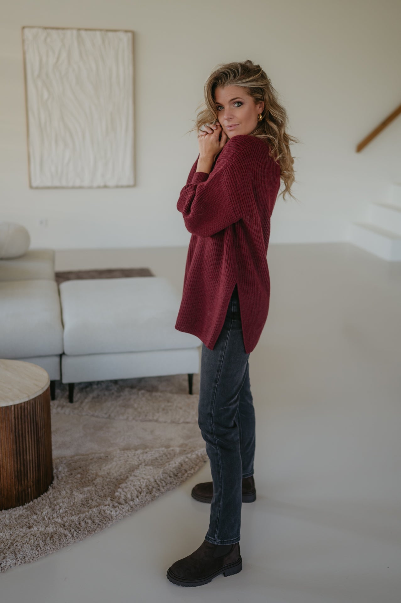 Donnola knit I Bordeaux - Wild Souls by JV® - Knits