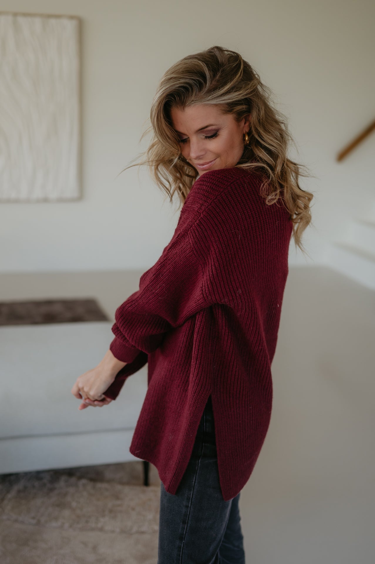 Donnola knit I Bordeaux - Wild Souls by JV® - Knits