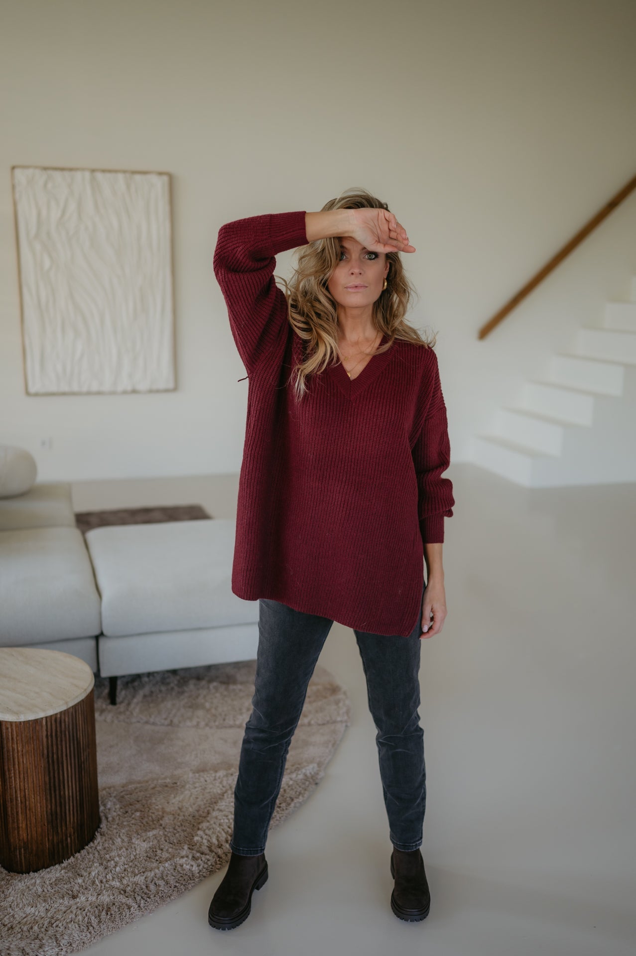 Donnola knit I Bordeaux - Wild Souls by JV® - Knits