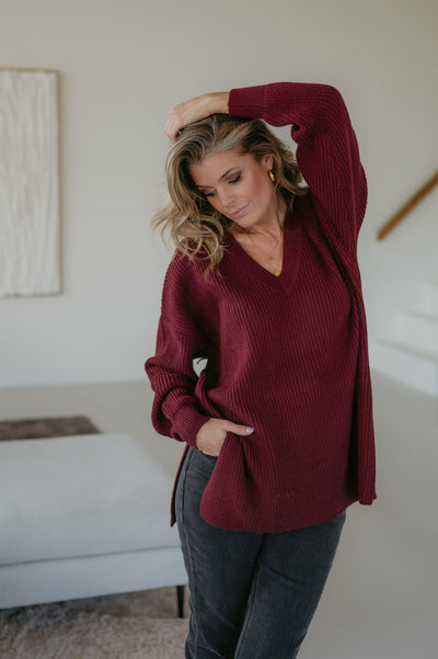 Donnola knit I Bordeaux - Wild Souls by JV® - Knits