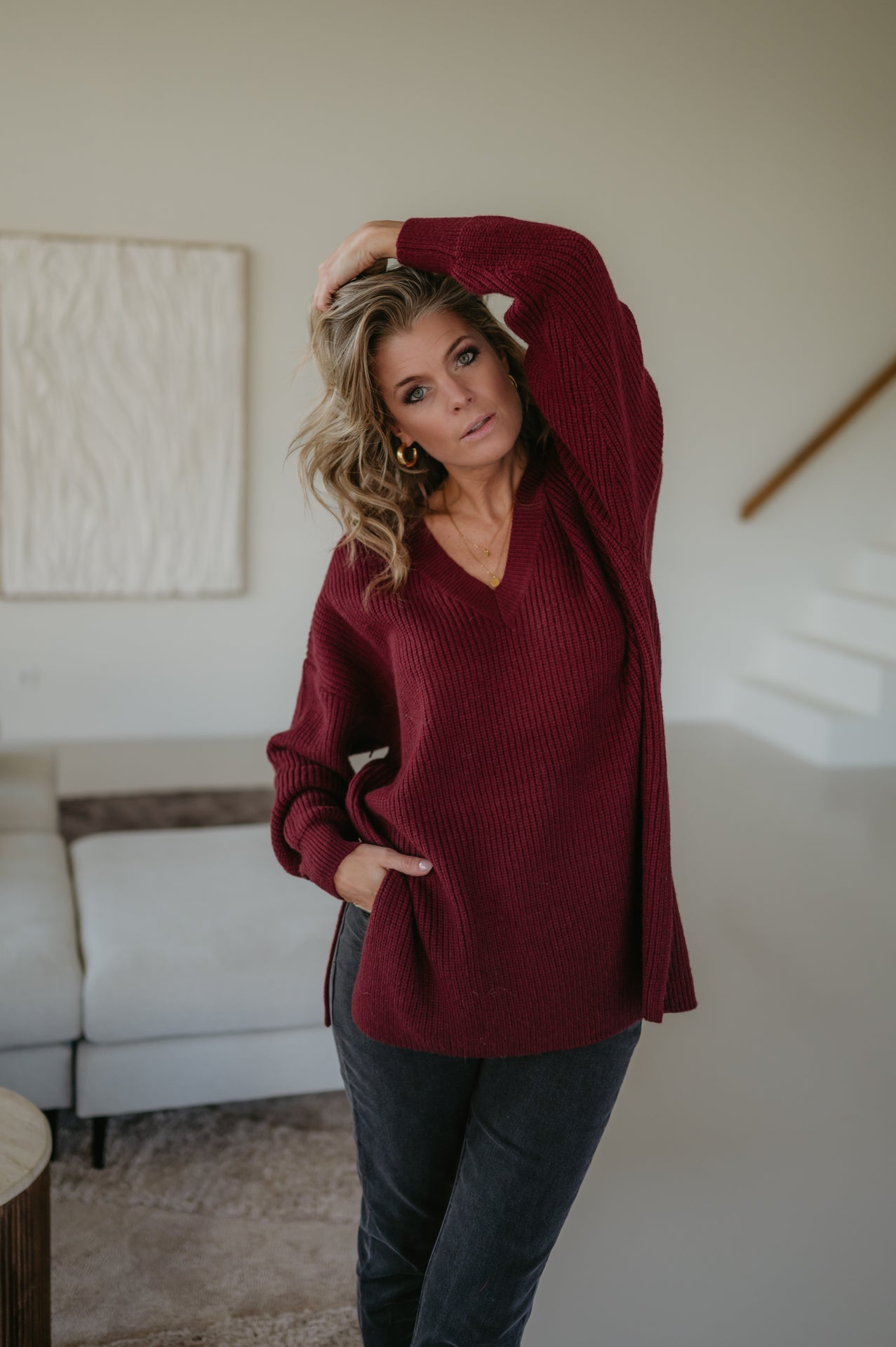 Donnola knit I Bordeaux - Wild Souls by JV® - Knits