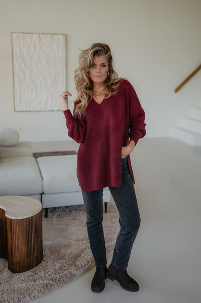 Donnola knit I Bordeaux - Wild Souls by JV® - Knits