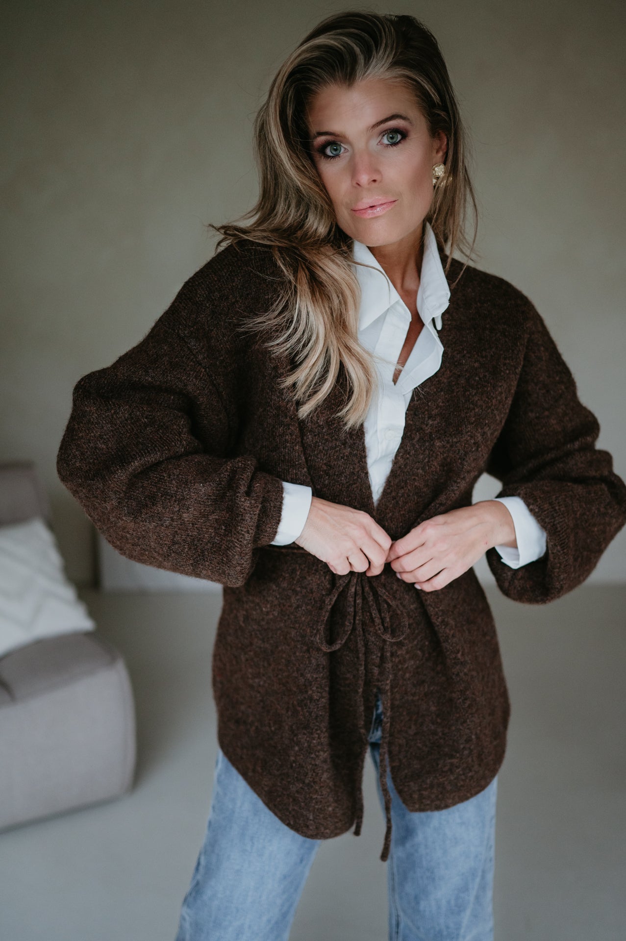 Dormite cardigan I Brown - Wild Souls by JV® - Cardigans