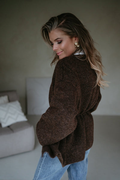 Dormite cardigan I Brown - Wild Souls by JV® - Cardigans