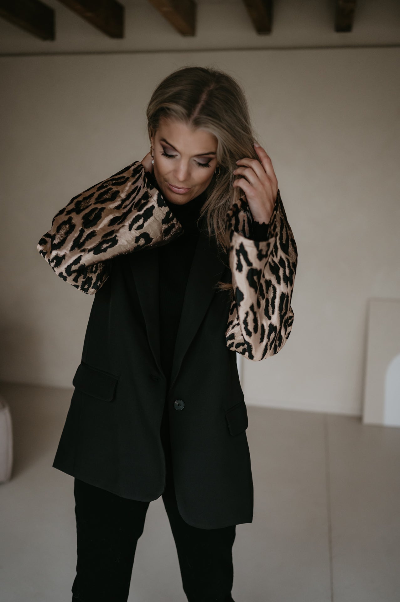 Dritto blazer I Leopard - Wild Souls by JV® - Blazers