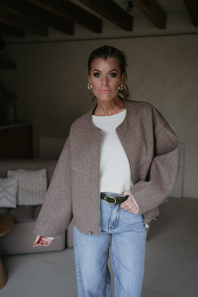 Erano jacket I Taupe - Wild Souls by JV® - Jackets