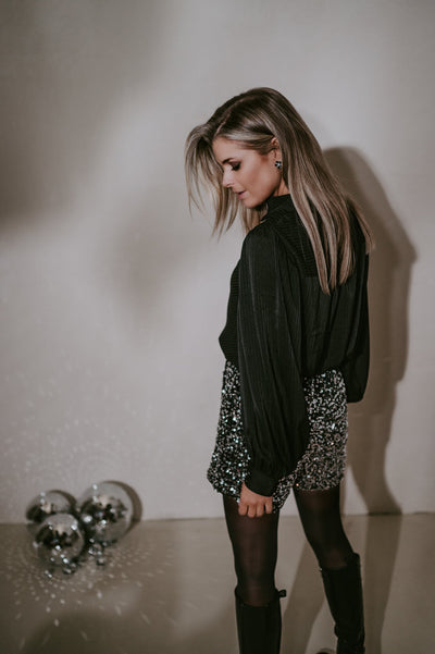 Escono blouse I Black - Wild Souls by JV® - Blouses