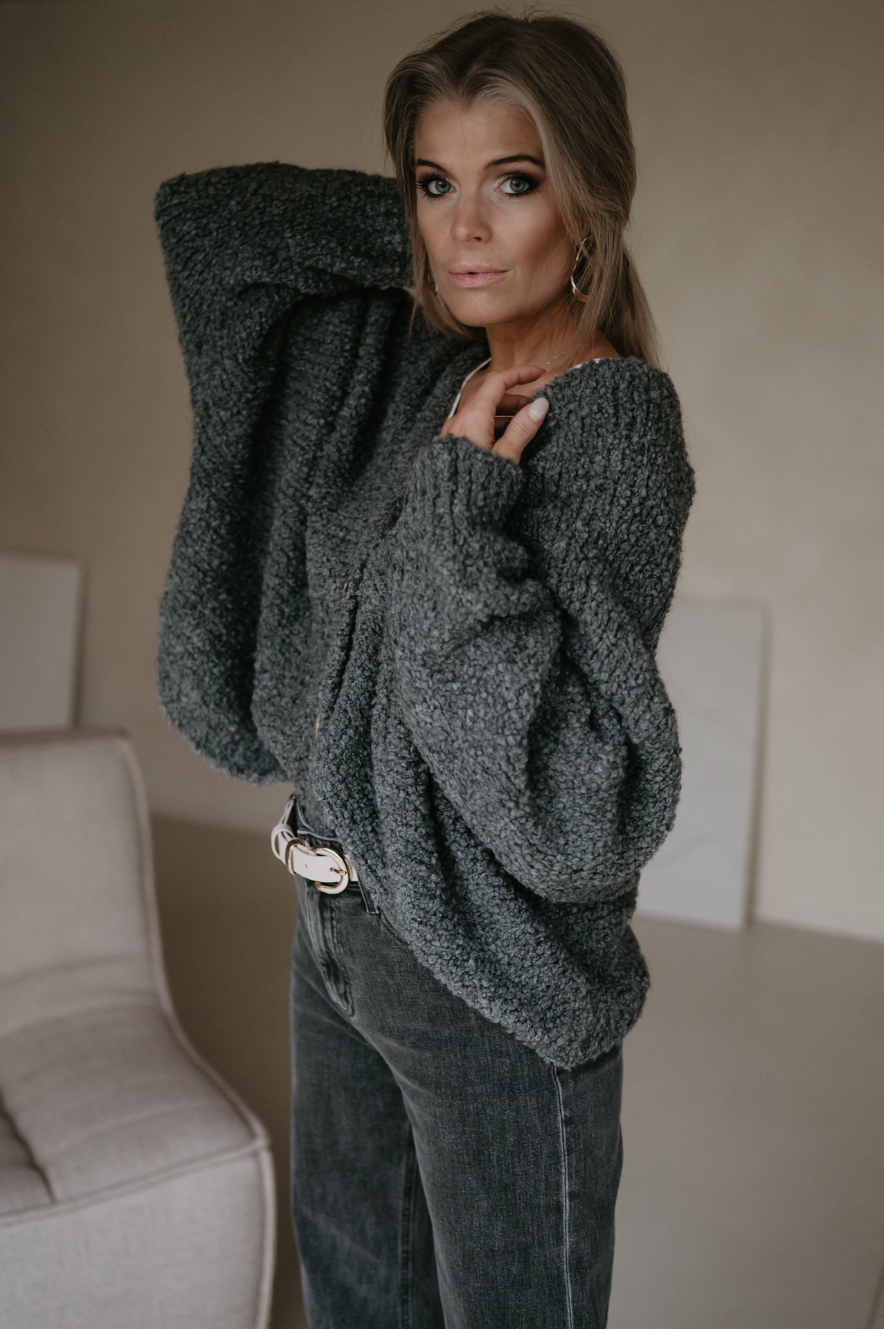 Facciamo cardigan I Grey - Wild Souls by JV® - Cardigans