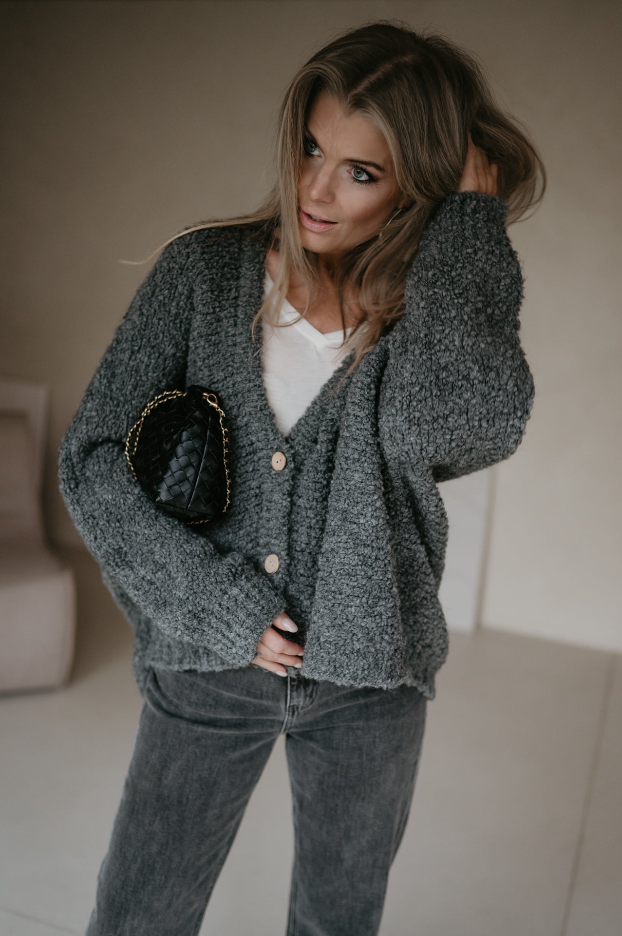 Facciamo cardigan I Grey - Wild Souls by JV® - Cardigans