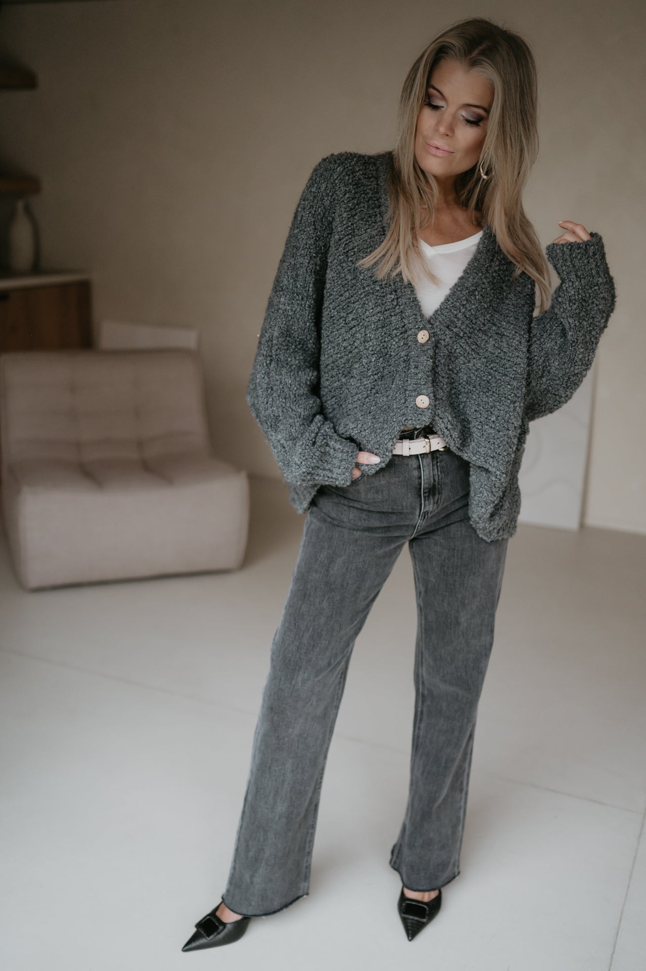 Facciamo cardigan I Grey - Wild Souls by JV® - Cardigans