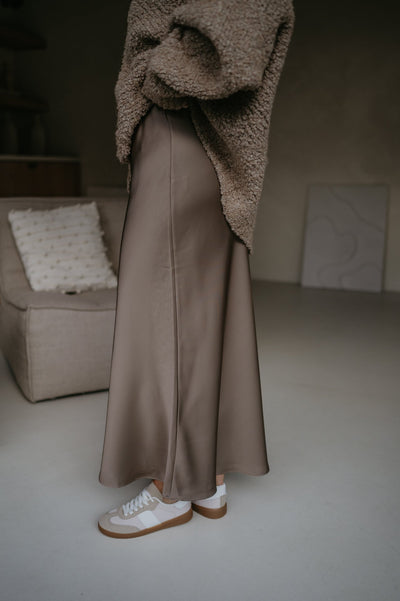 Fianco skirt I Taupe - Wild Souls by JV® - Skirts